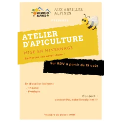 Atelier mise en hivernage de vos abeilles